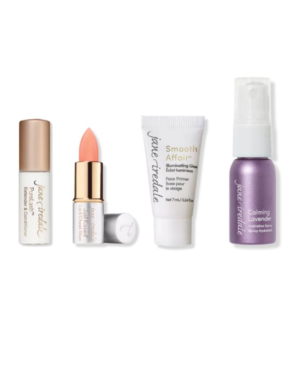 Jane Iredale 4-Pc Minis Set - Makeup & Skincare NEW